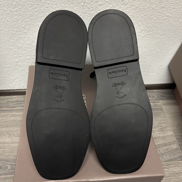 Franco Sarto Axel Ankle Boot In Black Leather - Picture 4 of 8